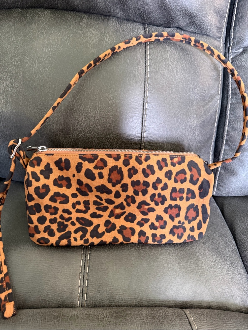 Baggu Leopard Print Loaf Bag
